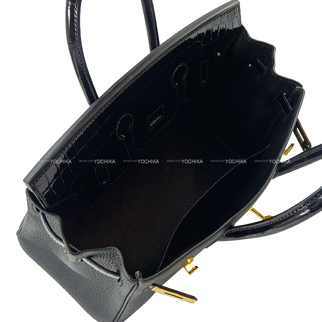 HERMES エルメス ハンドバッグ バーキン25 タッチ 黒 (ブラック