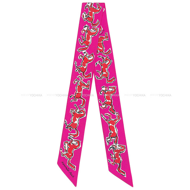 21年秋冬 Hermes エルメス スカーフ ツイリー 自由の馬 ローズインディアン ルージュ 白 シルク100 新品 21年秋冬 Hermes エルメス スカーフ ツイリー 自由の馬 ローズインディアン ルージュ 白 シルク100 新品