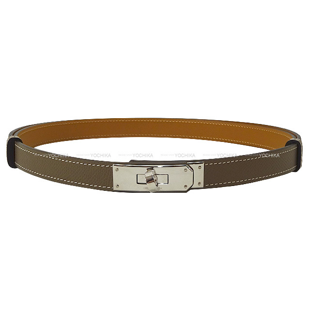 HERMES エルメス ベルト ケリーベルト18 エトープ (エトゥープ  