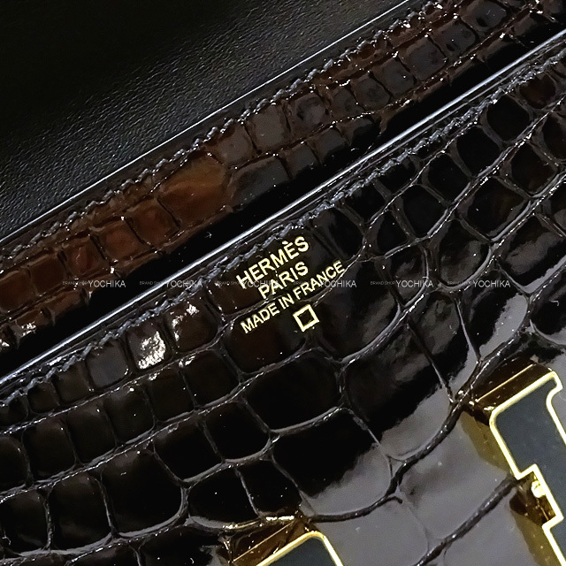 HERMES エルメス 長財布 コンスタンスロング トゥーゴー 黒 (ブラック