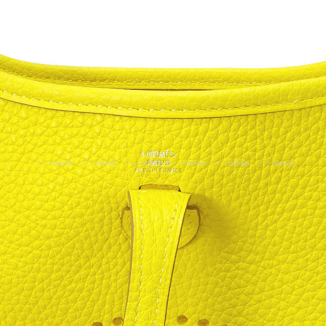 エルメス エヴリンミニ Evelyne16 ライム HERMES エルメス ショルダーバッグ エヴリン(エブリン) 16 TPM