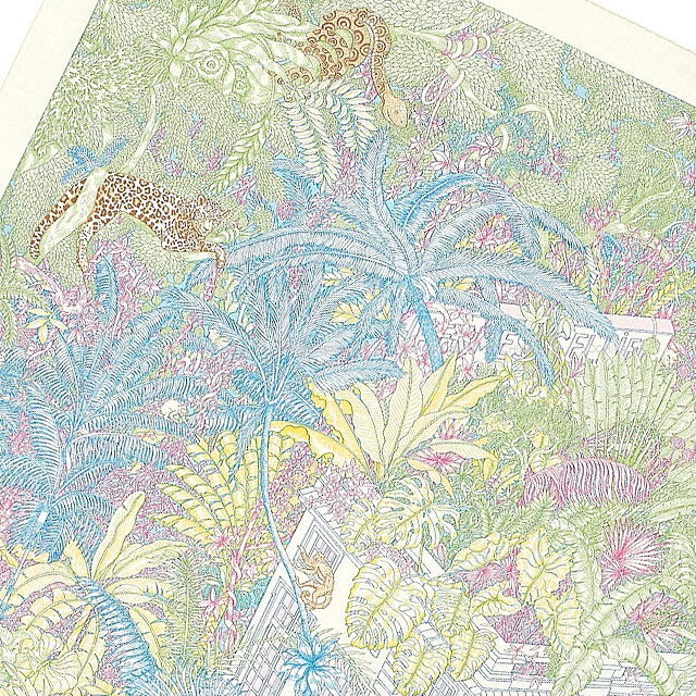 限定！未使用級✨HERMESエルメス　フォーブルトロピカル　カレジュアン　140 HERMES エルメス フォーブル・トロピカル カレジェアン140
