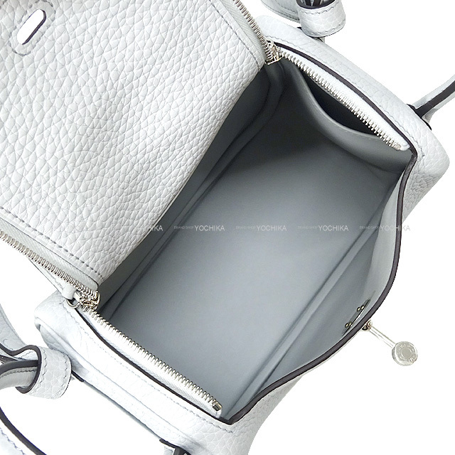HERMES エルメス ショルダーバッグ リンディ 20 ミニ ブルー