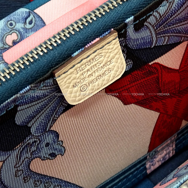 エルメス アザップコンパクト シルクイン ルビー ぬくもら シルバー  