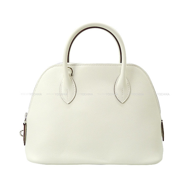 HERMES エルメス ショルダーバッグ ボリード1923 25 ヴェルソ 白