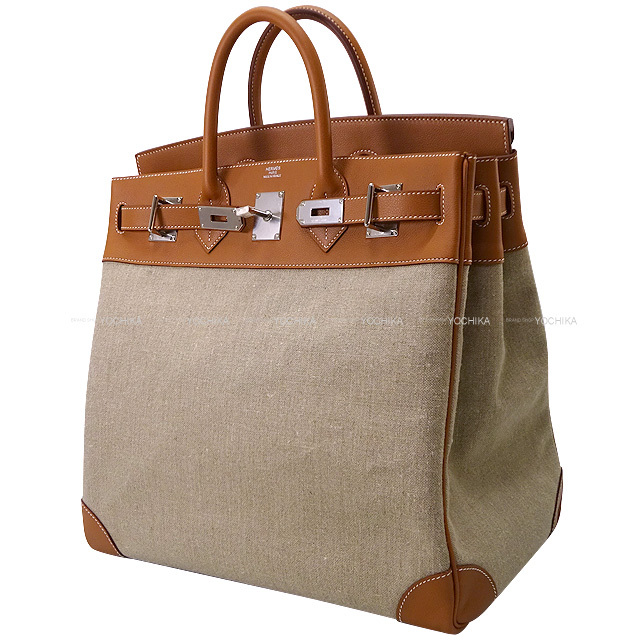 エルメスのバンルク 値下げ！】HERMES エルメス ハンドバッグ オータクロア40 ゴールド