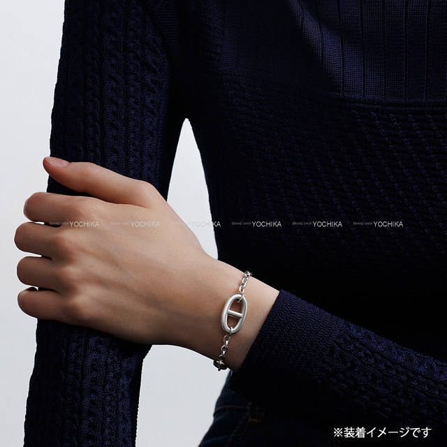 HERMES エルメス ブレスレット シェーヌダンクル ファランドール #ST  