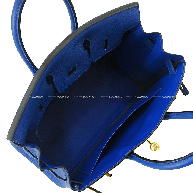 エルメス　バーキン35 ネイビー　ゴールド金具 エルメス バーキン35 ノワール トゴ ゴールド金具 □N刻印(2010年製造