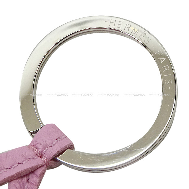 HERMES エルメス キーホルダー カルメン ウノドス モーヴシルベストル  