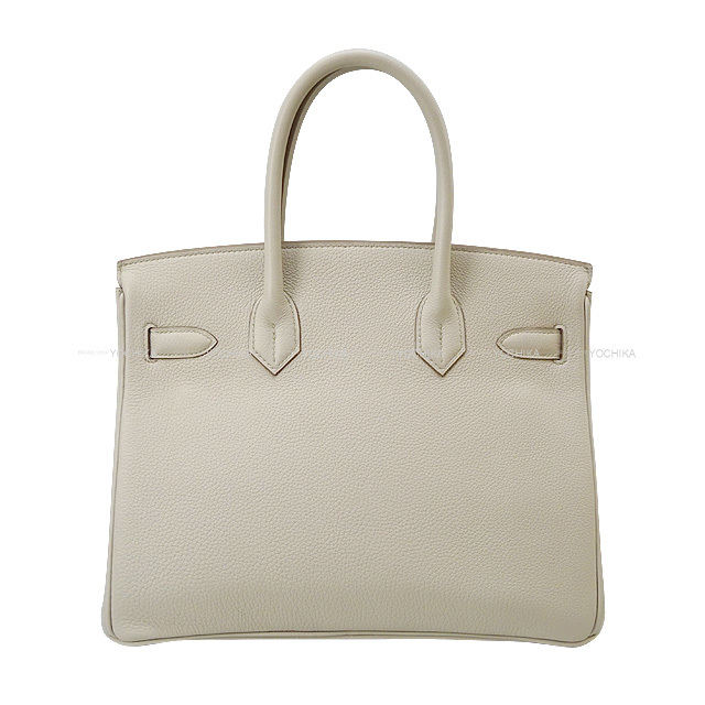 HERMES エルメス ハンドバッグ バーキン30 ベトン トゴ シルバー金具 A