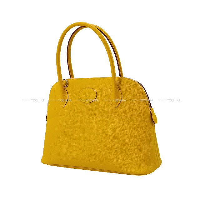 HERMES エルメス ショルダーバッグ ボリード27 ジョーヌアンブル