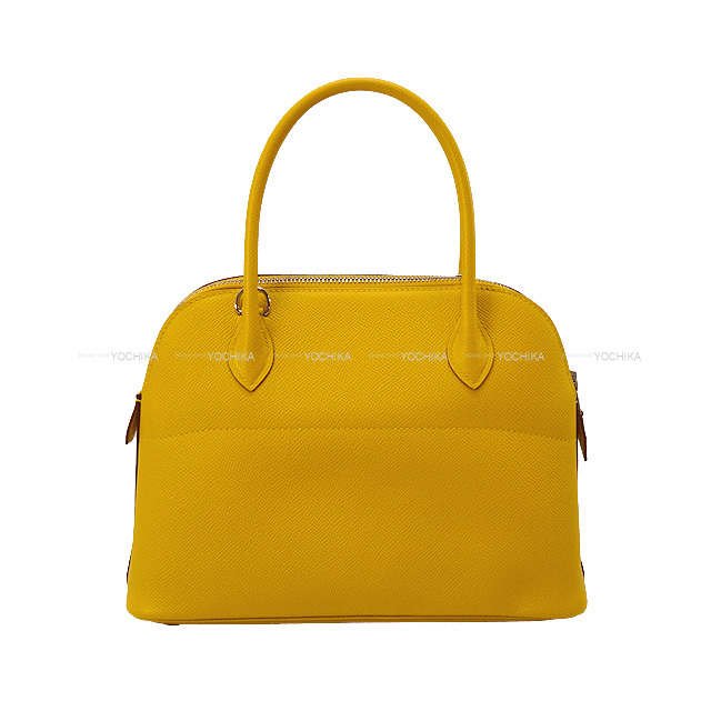 HERMES エルメス ショルダーバッグ ボリード27 ジョーヌアンブル