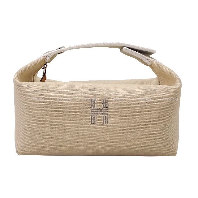 HERMES エルメス ポーチ ブリッドアブラック PM ナチュラル トワル 