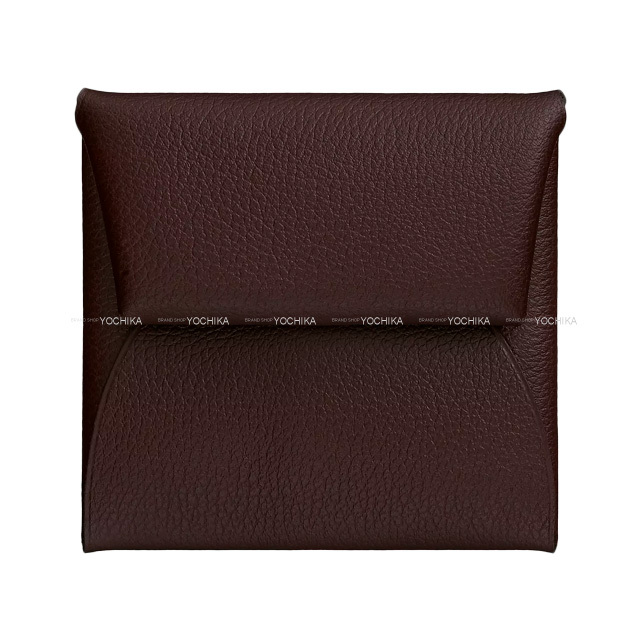 HERMES エルメス コインケース バスティア ヴェルソ ルージュセリエ