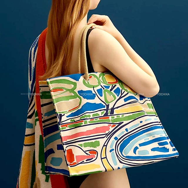 HERMES エルメス リンディ ビーチバッグ HERMES エルメス リンディ ビーチバッグ