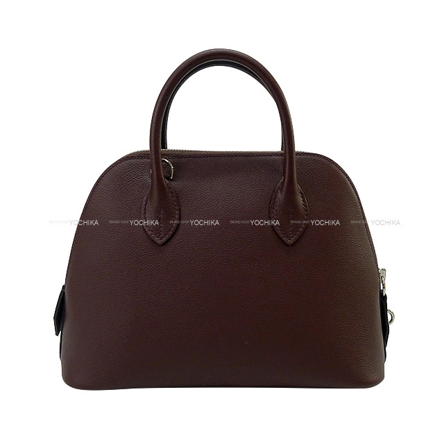 【希少、・美品✨】エルメス　ボリード47 ルージュアッシュ　◯W シボ革 希少、・美品✨】エルメスボリード47 ルージュアッシュ◯W シボ革