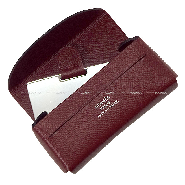 HERMES エルメス リップケース ミロワール ミラー付き ルージュ  