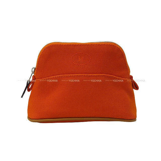HERMES エルメス ポーチ ボリードポーチ ミニミニ フーオレンジ 