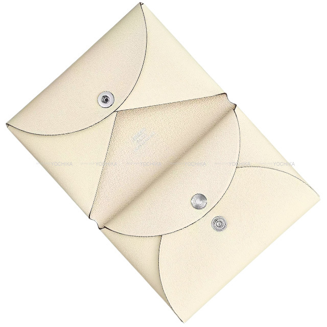 HERMES エルメス カードケース カルヴィ デュオ Moulin a Vent ナタ  