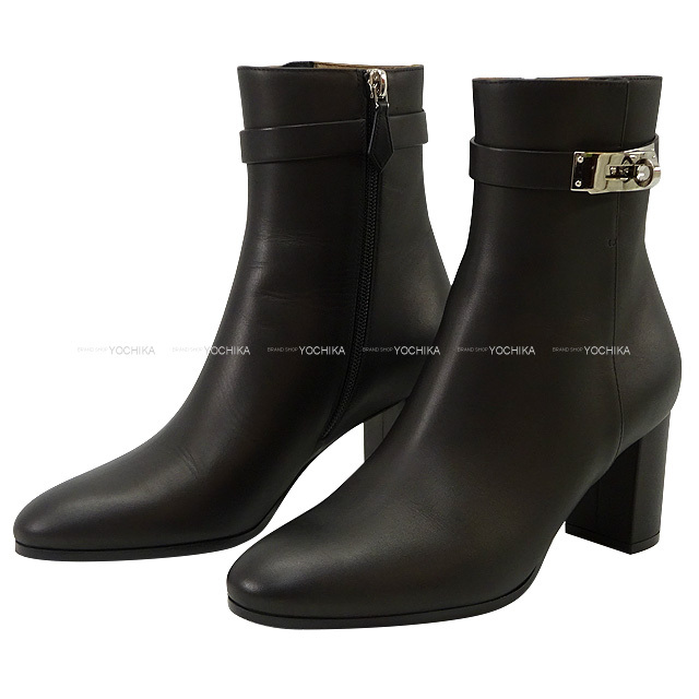 HERMES エルメス ブーツ ケリーベルト アンクル ショートブーツ  