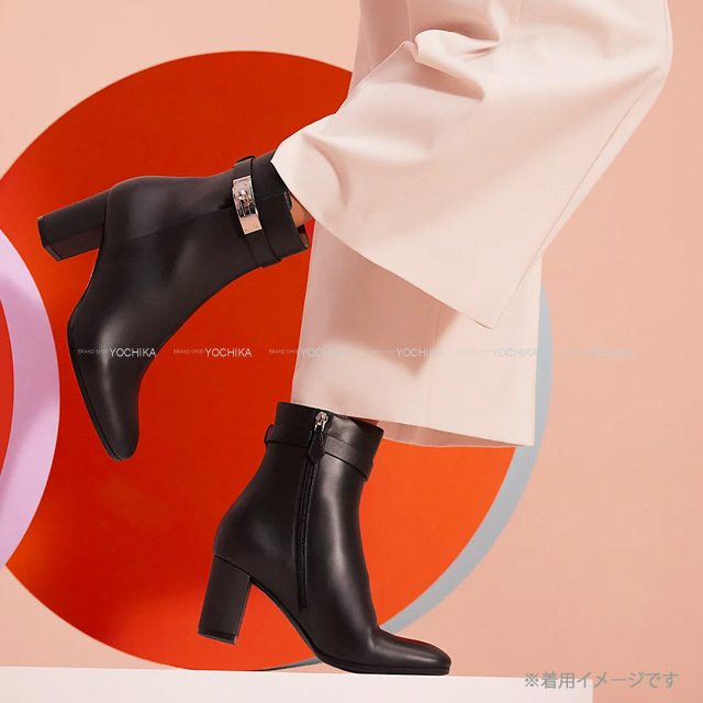 HERMES エルメス ブーツ ケリーベルト アンクル ショートブーツ  