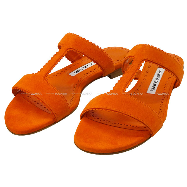 Manolo Blahnik マノロブラニク 頷けよ サンダル ミュール 