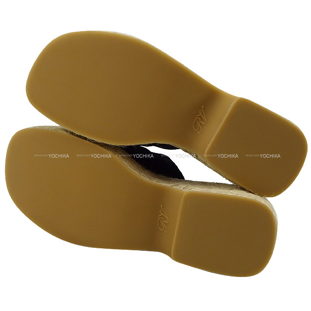 【Roger Vivier】Strass Buckle ベルベット エスパドリーユ Roger Vivier◇ STRASS BUCKLE ◇ ベルベット エスパドリーユ