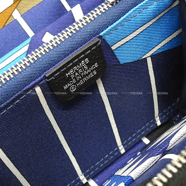 HERMES エルメス 二つ折り財布 アザップシルクイン コンパクト One