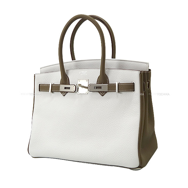 HERMES エルメス ハンドバッグ バーキン30 スペシャルオーダー 白