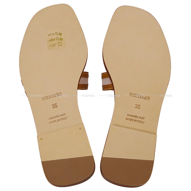 【エレガントな夏の装い☆】HERMES サンダル Oran ベージュ 楽天市場】HERMES エルメス サンダル Oran オラン レディース