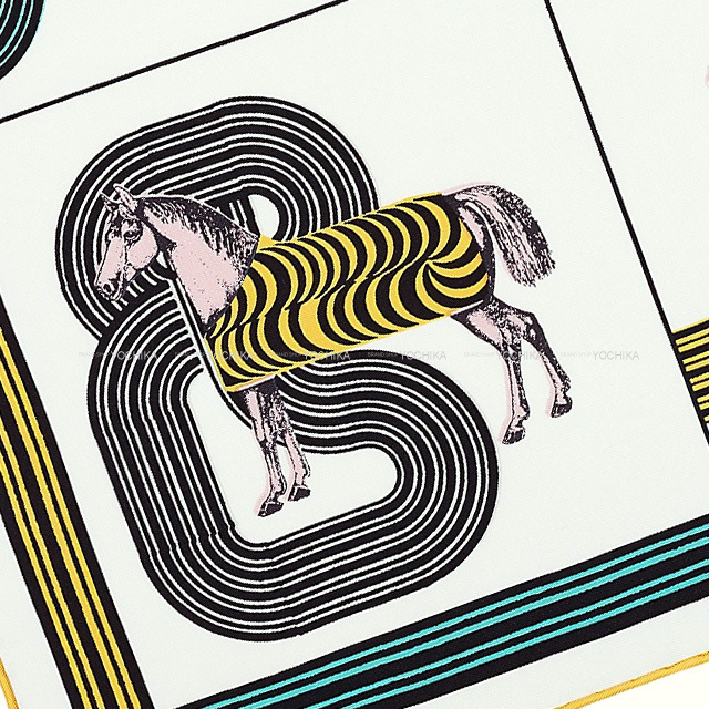 HERMES エルメス スカーフ カレ45 ガヴロッシュ ガルドローブ ポップ  