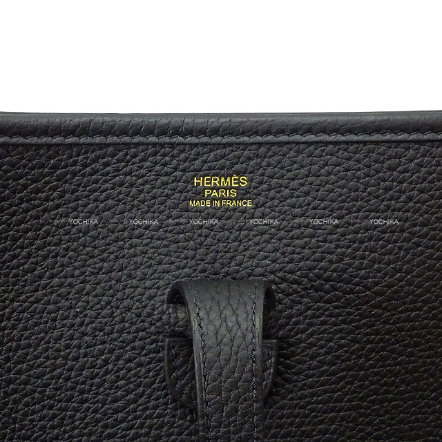 HERMES エルメス ショルダーバッグ エヴリン(エブリン) 29 PM 黒 