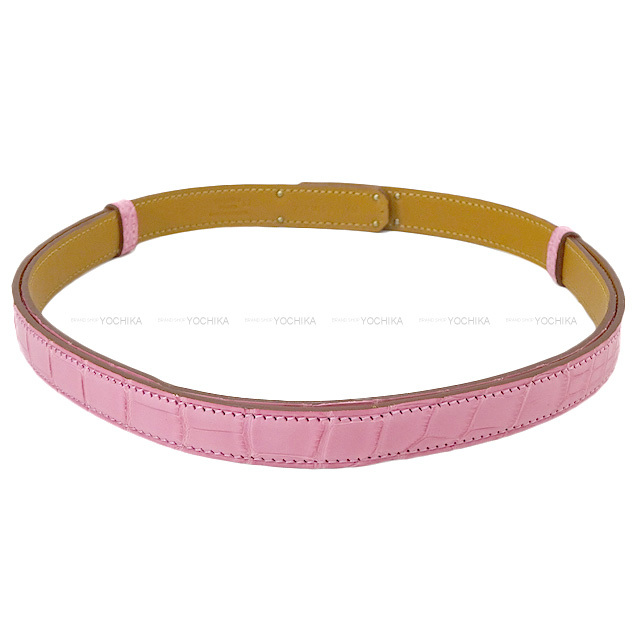 HERMES エルメス ベルト ケリーベルト18 バブルガムピンク 