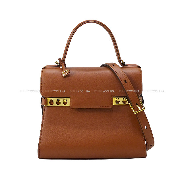 デルヴォー DELVAUX マダム ハンドバッグ ゴールド金具 デルヴォー DELVAUX マダム ハンドバッグ ゴールド金具