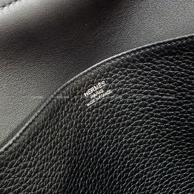HERMES エルメス ショルダーバッグ アルザン25 黒 (ブラック