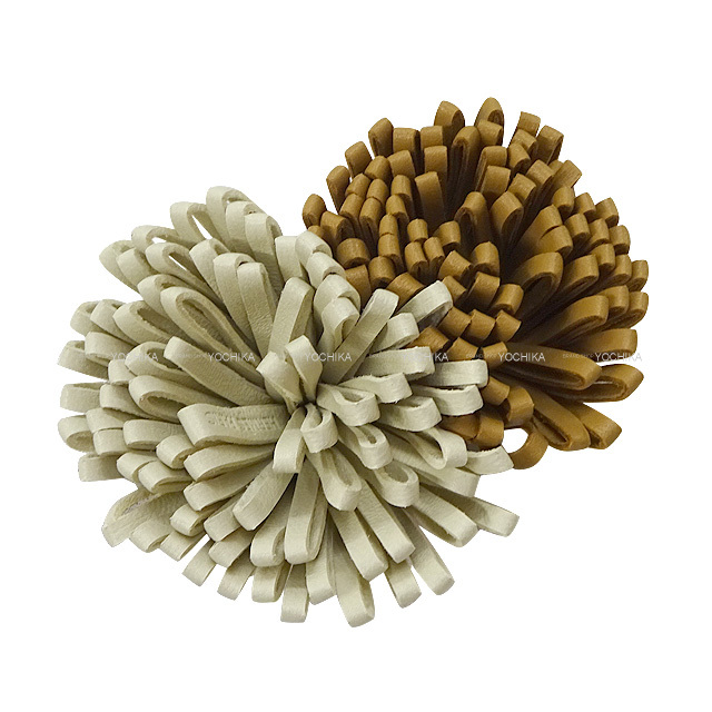 HERMES エルメス キーホルダー カルメン ウノドス チャイ/クレ  