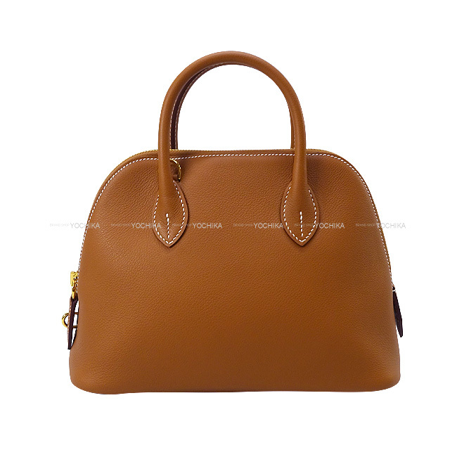HERMES エルメス ショルダーバッグ ボリード1923 25 ゴールド エバー