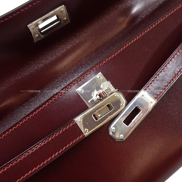 新品同様 HERMES エルメス 36H ホットモカシン ボルドー ケリー 新品同様 HERMES エルメス 36H ホットモカシン ボルドー ケリー HERMES