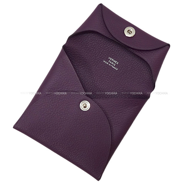 未使用級✨エルメス バスティア エバーカラー ケース ブラウン HERMES エルメス コインケース BASTIA バスティア GM レディース