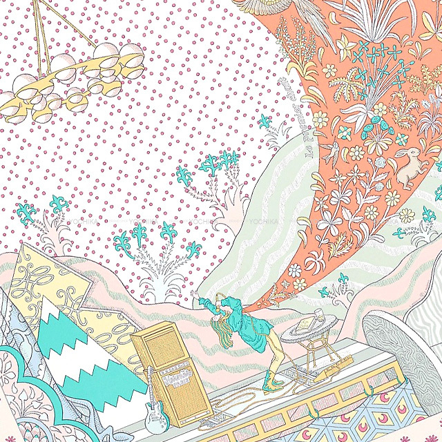 HERMES カレ90 始まりの歌　新品未使用 HERMES】エルメス『カレ90 始まりの歌 LE PREMIER CHANT