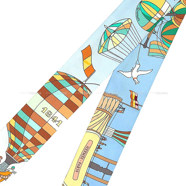 2022年 春夏 HERMES エルメス スカーフ ツイリー 大空の狂気
