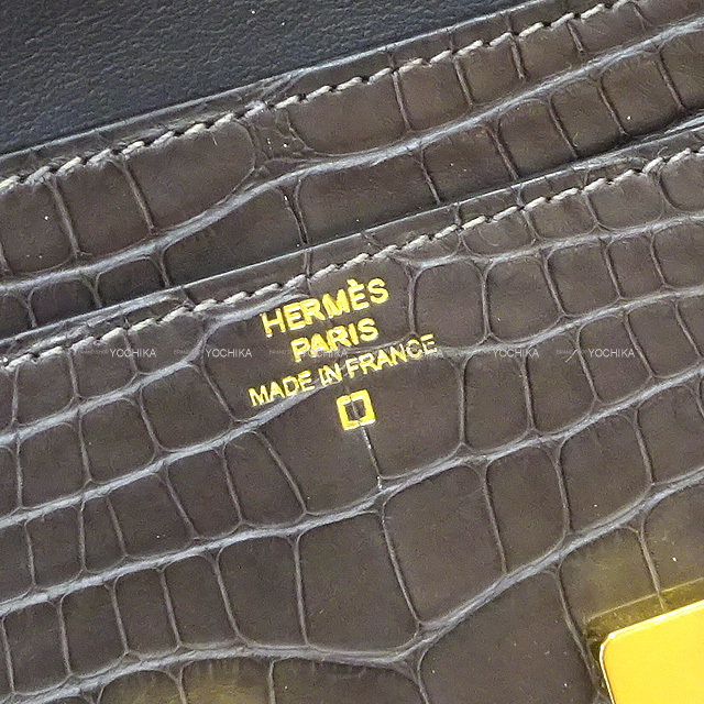 HERMES エルメス 長財布 コンスタンスロング グラファイト