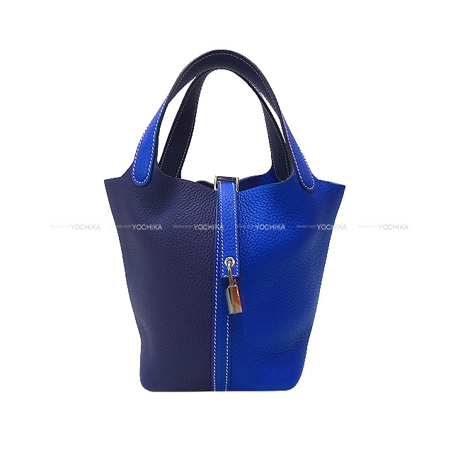 ひかり HERMES エルメス ピコタンロックPM ブルーエレクトニック