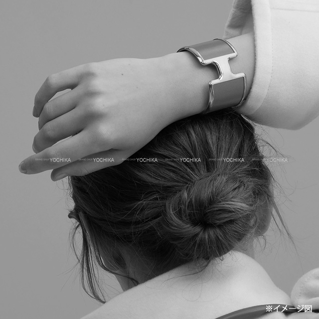 2022年 新作 HERMES エルメス ブレスレット バングル オランプ 黒  