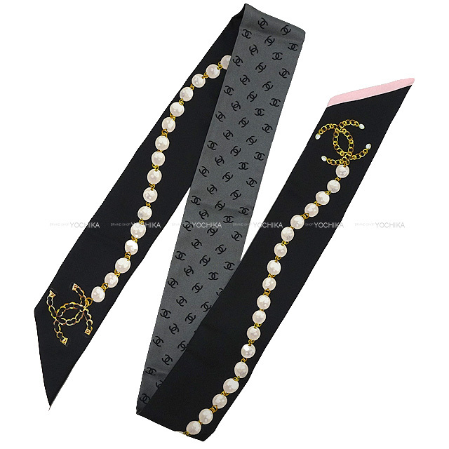 2022新作 メティエダール CHANEL シャネル スカーフ パール