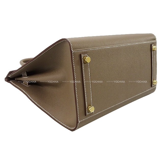 HERMES エルメス ハンドバッグ バーキン30 セリエ 外縫い エトープ