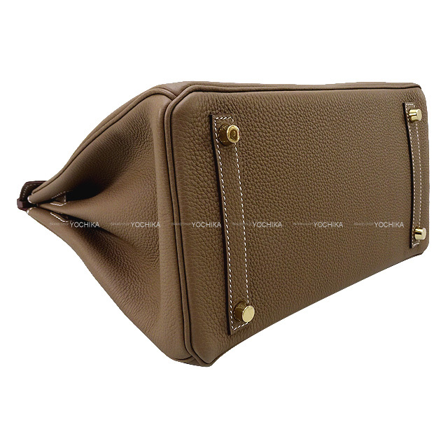 HERMES エルメス ハンドバッグ バーキン30 エトープ (エトゥープ) トゴ