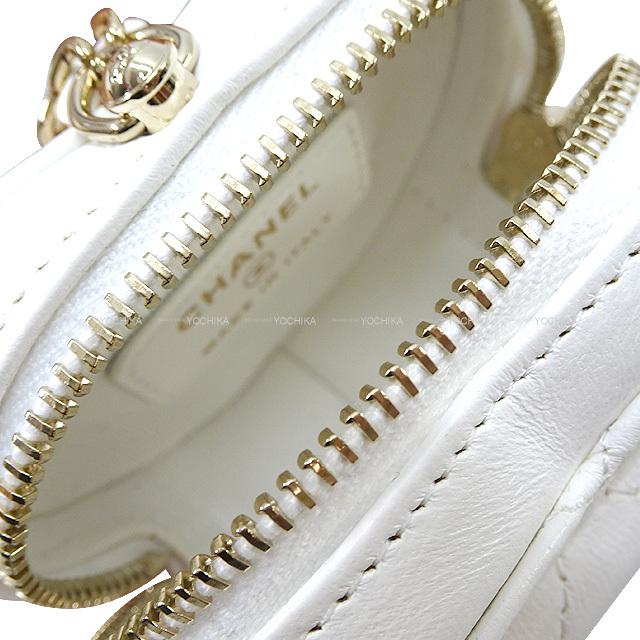 CHANEL マトラッセ ココマーク ラムスキン CHANEL マトラッセ ココマーク 2021年 バニティバッグ イエロー