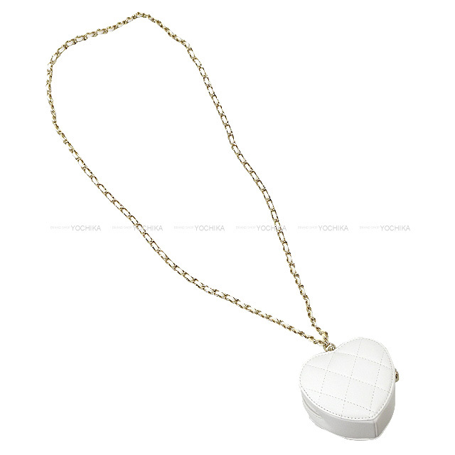 シャネル ココマーク コーム　チェーン ネックレス CHANEL シャネル ネックレス マトラッセ ココマーク ミニ ハート