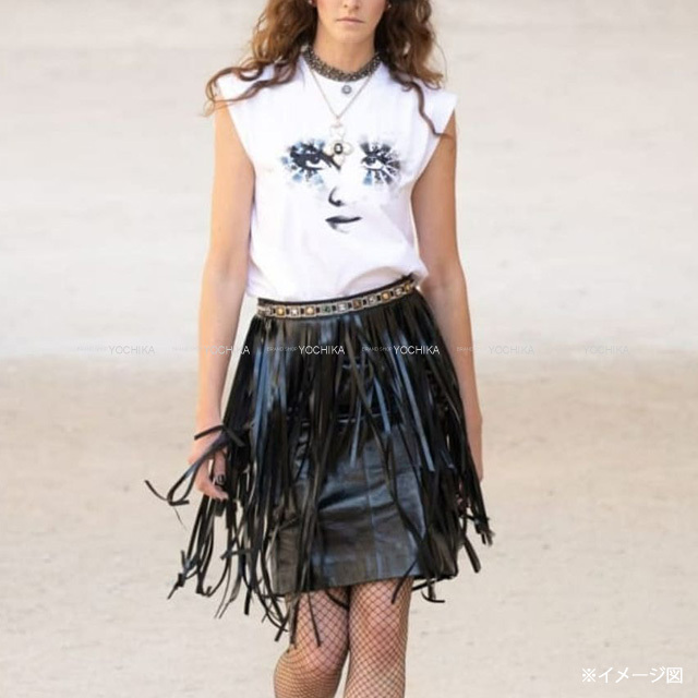 2022年 クルーズ CHANEL シャネル 半袖Tシャツ レディース ビジュー  